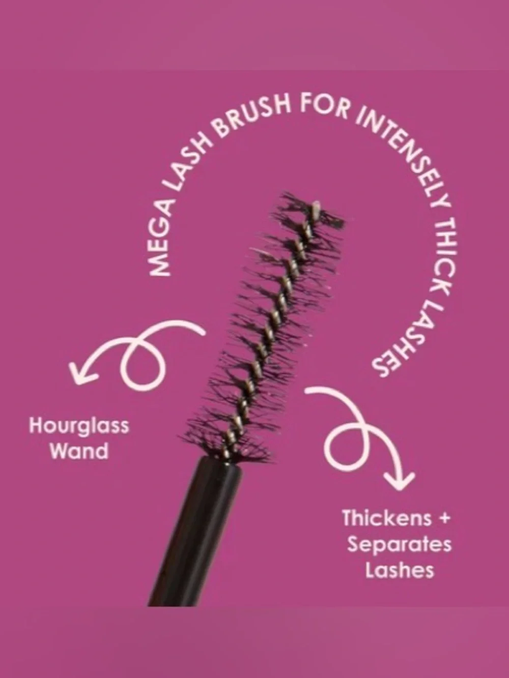 GrandeDRAMA Black Intense Thickening Mascara with Castor Oil